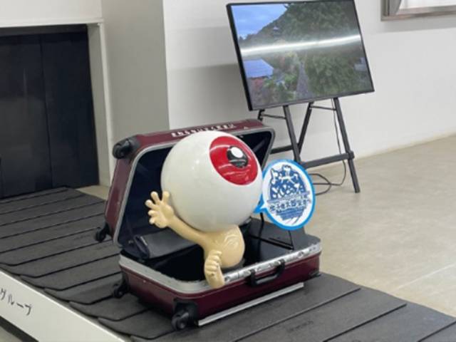 米子鬼太郎空港から松江入り^^