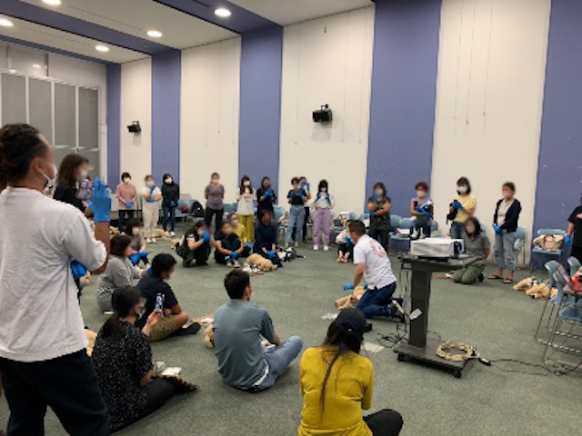 デモンストレーション中